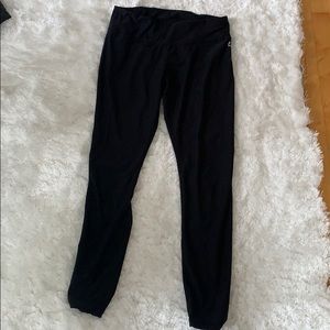 Black workout leggings